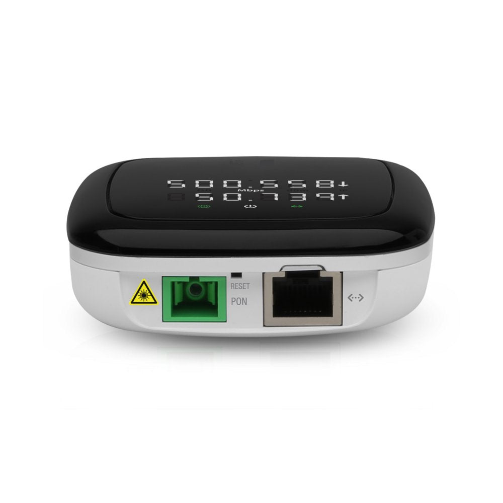 Ubiquiti UF-Nano G Gateway/Controller | GPON ONU | 1x Gigabit Ethernet | 2.5 Gbps Downstream | 1.25 Gbps Upstream | 24V Passive PoE - Matmuis