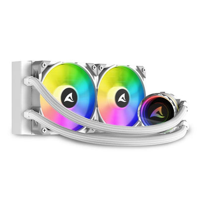 Sharkoon S80 RGB 240mm | White Edition | All-in-One CPU Waterkoeler - Matmuis - Matmuis