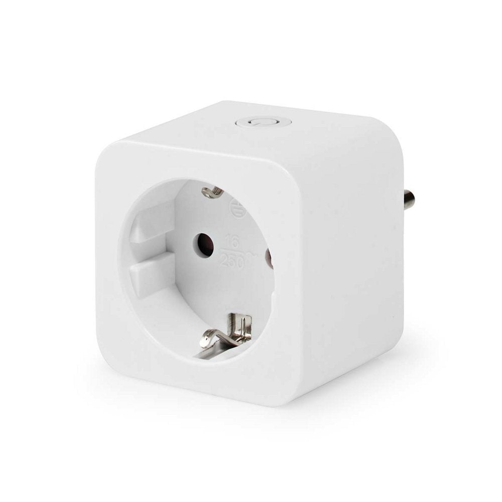Nedis WIFIP121FWT | Wi-Fi Smart Plug | 3680 W | Energiemeter | Spraakbediening | Wit - Matmuis