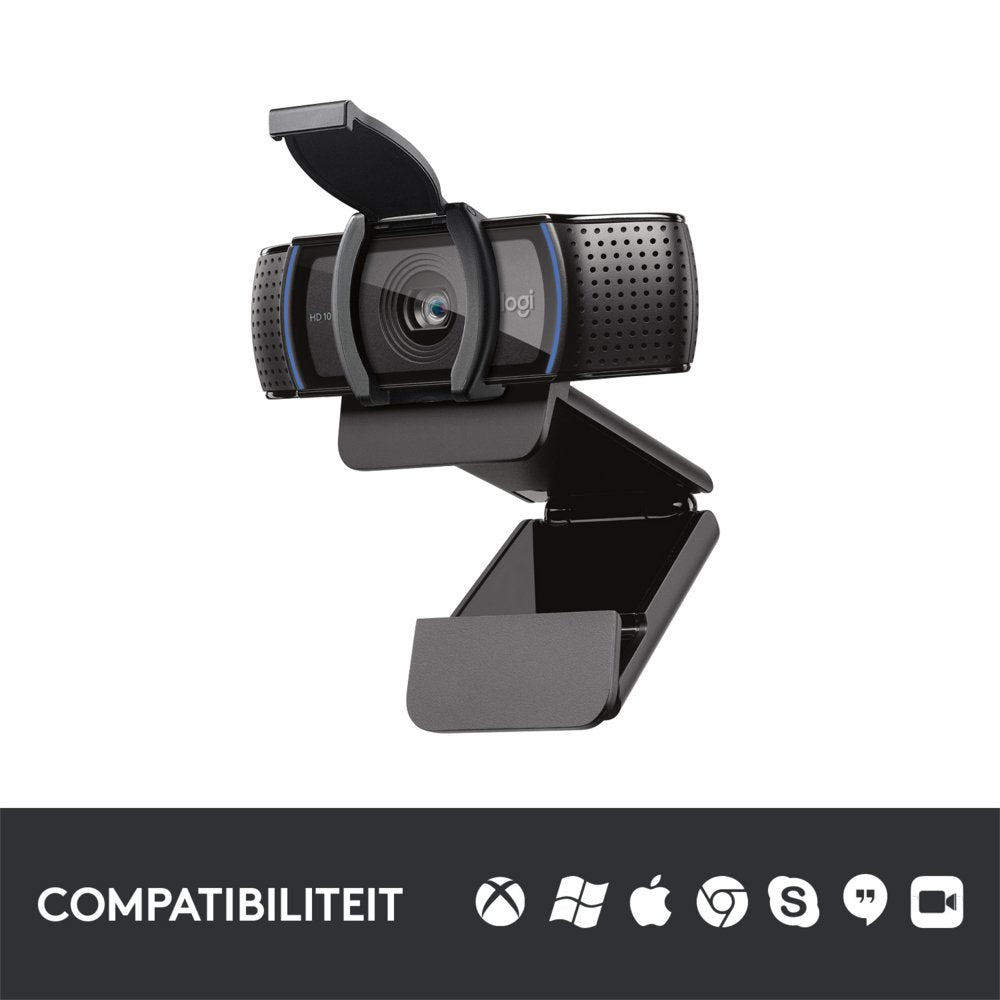 Logitech C920s PRO | 1080p 30FPS USB Webcam met Microfoon - Matmuis - Matmuis