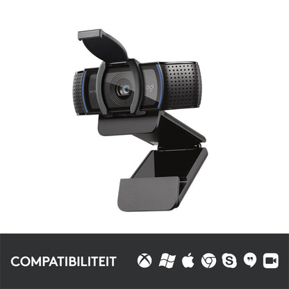 Logitech C920s PRO | 1080p 30FPS USB Webcam met Microfoon - Matmuis - Matmuis