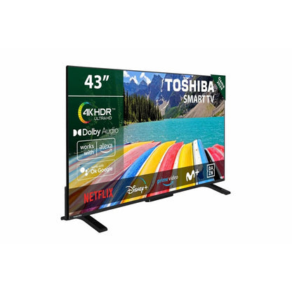 Toshiba 43UV2363DG 43" | 4K Ultra HD LED Smart TV | VIDAA | Dolby Vision | 50Hz - Matmuis - Matmuis