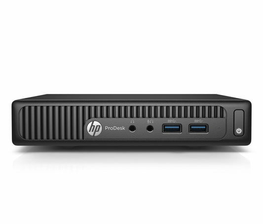 HP EliteDesk 800 G2 Mini | Intel Core i3-6100T | 8GB RAM | 256GB SSD | Windows 11 Professional | REFURBISHED - Matmuis
