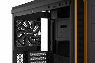 be quiet! Pure Base 600 Window | Midi Tower Case | Zwart/Oranje - Matmuis