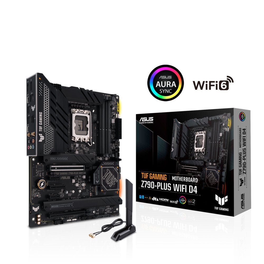 ASUS TUF GAMING Z790-PLUS WIFI D4 | Socket LGA 1700 | Intel Z790 | 4xDDR4 | ATX | Moederbord - Matmuis - Matmuis