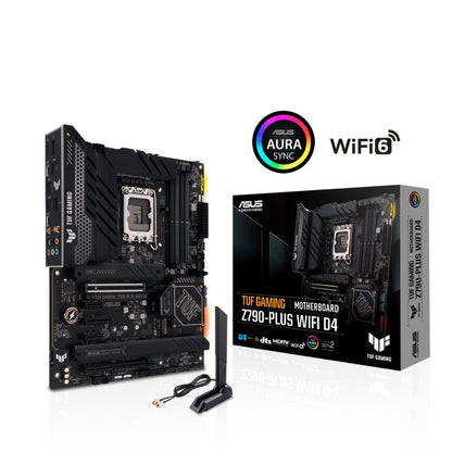 ASUS TUF GAMING Z790-PLUS WIFI D4 | Socket LGA 1700 | Intel Z790 | 4xDDR4 | ATX | Moederbord - Matmuis - Matmuis