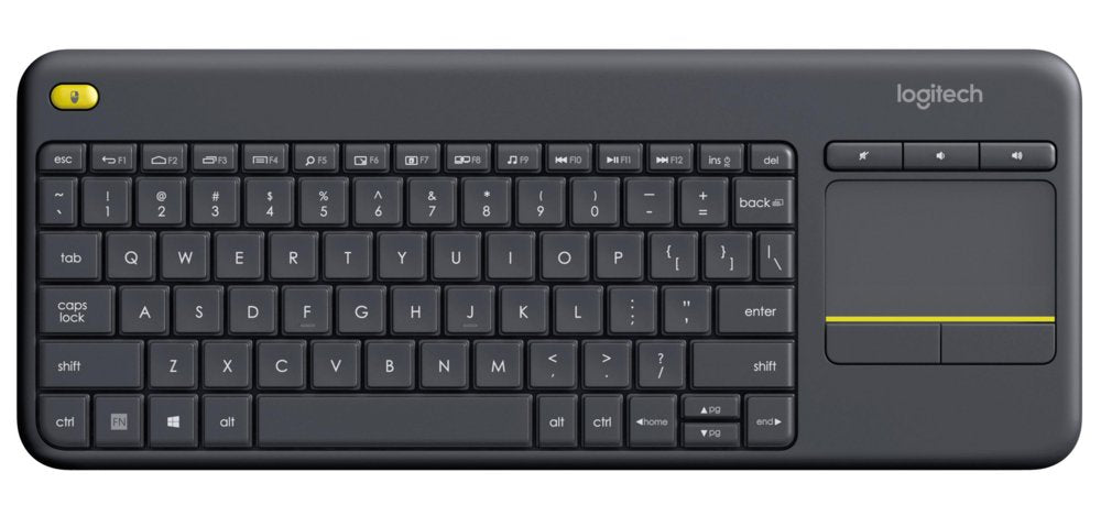 Logitech K400 | Draadloos Toetsenbord met Touchpad | QWERTY - Matmuis