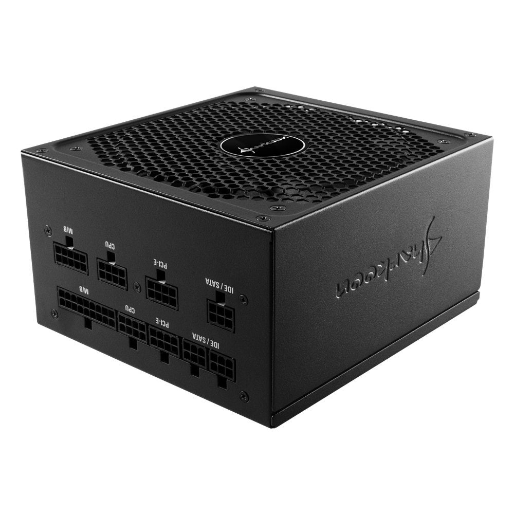Sharkoon SilentStorm Cool Zero | 850 Watt Gold ATX PSU | Modulair | Power Supply | Voeding - Matmuis - Matmuis