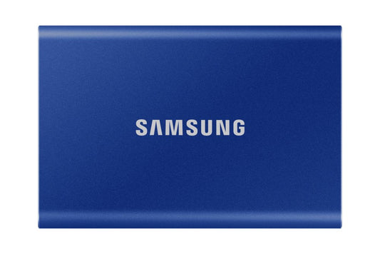 Samsung T7 | Externe SSD | 1TB | USB 3.2 Gen2 | 1.050MB/s Lezen | 1.000MB/s Schrijven | Blauw - Matmuis - Matmuis