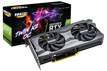 Inno3D GeForce RTX 3060 TWIN X2 OC LHR | 12GB GDDR6 VRAM | Videokaart | GPU | Nvidia - Matmuis - Matmuis