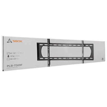 SBOX PLB-7369F | TV-beugel | 60-120" | Max 120kg | VESA 900x600 - Matmuis