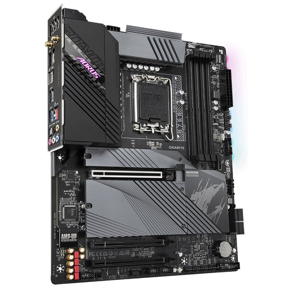 Gigabyte B760 AORUS MASTER DDR4 (rev. 1.0) | Socket LGA 1700 | Intel B760 | 4xDDR4 | ATX | Moederbord - Matmuis - Matmuis