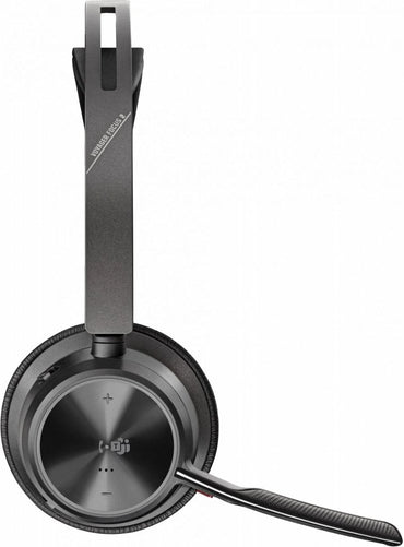 HP Poly Voyager Focus 2 MS Stereo | Bluetooth Headset (ANC) | USB-C (met USB-A Adapter) | Zwart - Matmuis - Matmuis