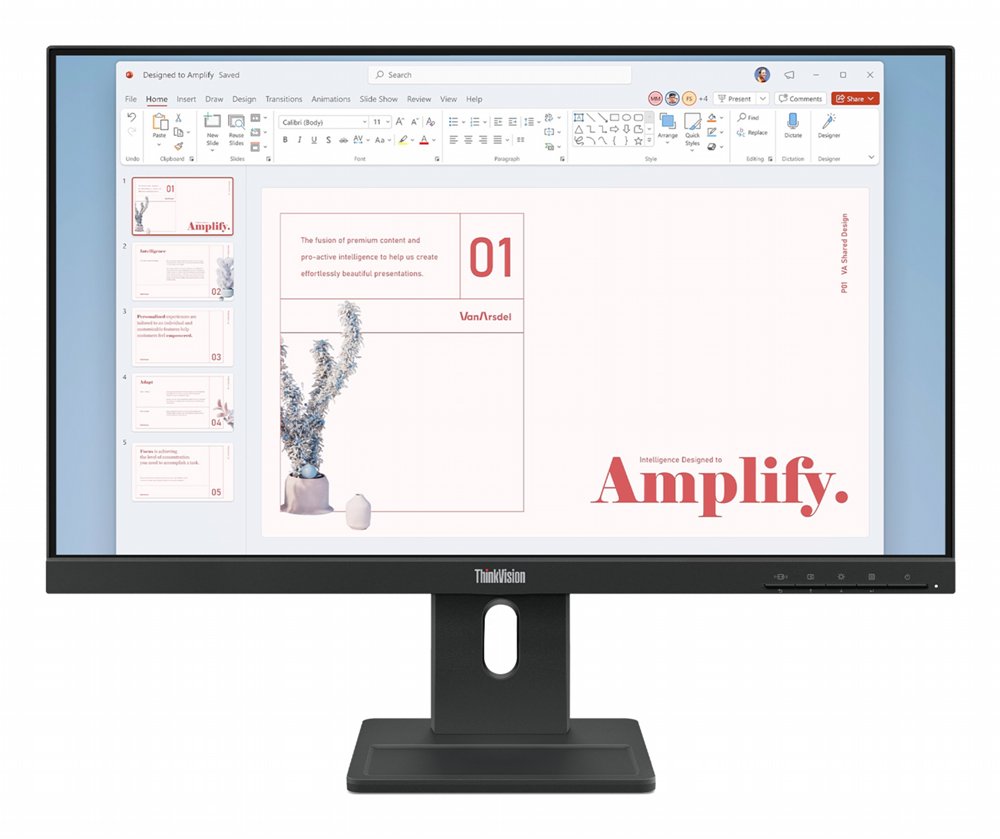 Lenovo ThinkVision E24-40 | 23,8" Full HD IPS | 100Hz | HDMI & DisplayPort | Monitor