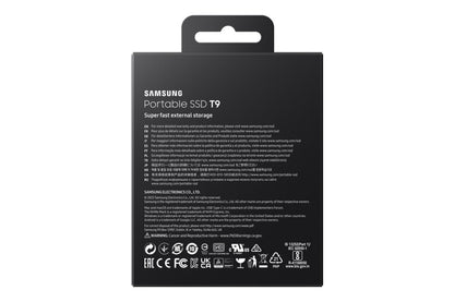 Samsung T9 | Externe SSD | 1TB | USB 3.2 Gen 2x2 | 2.000MB/s | Zwart | Compact & Snel - Matmuis - Matmuis