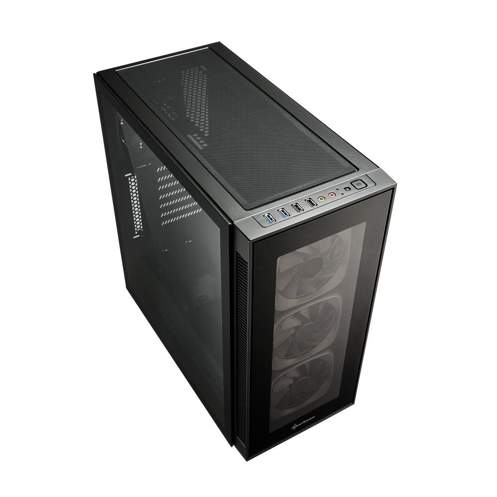 Sharkoon TG6 RGB | Midi Tower Case | Zwart - Matmuis