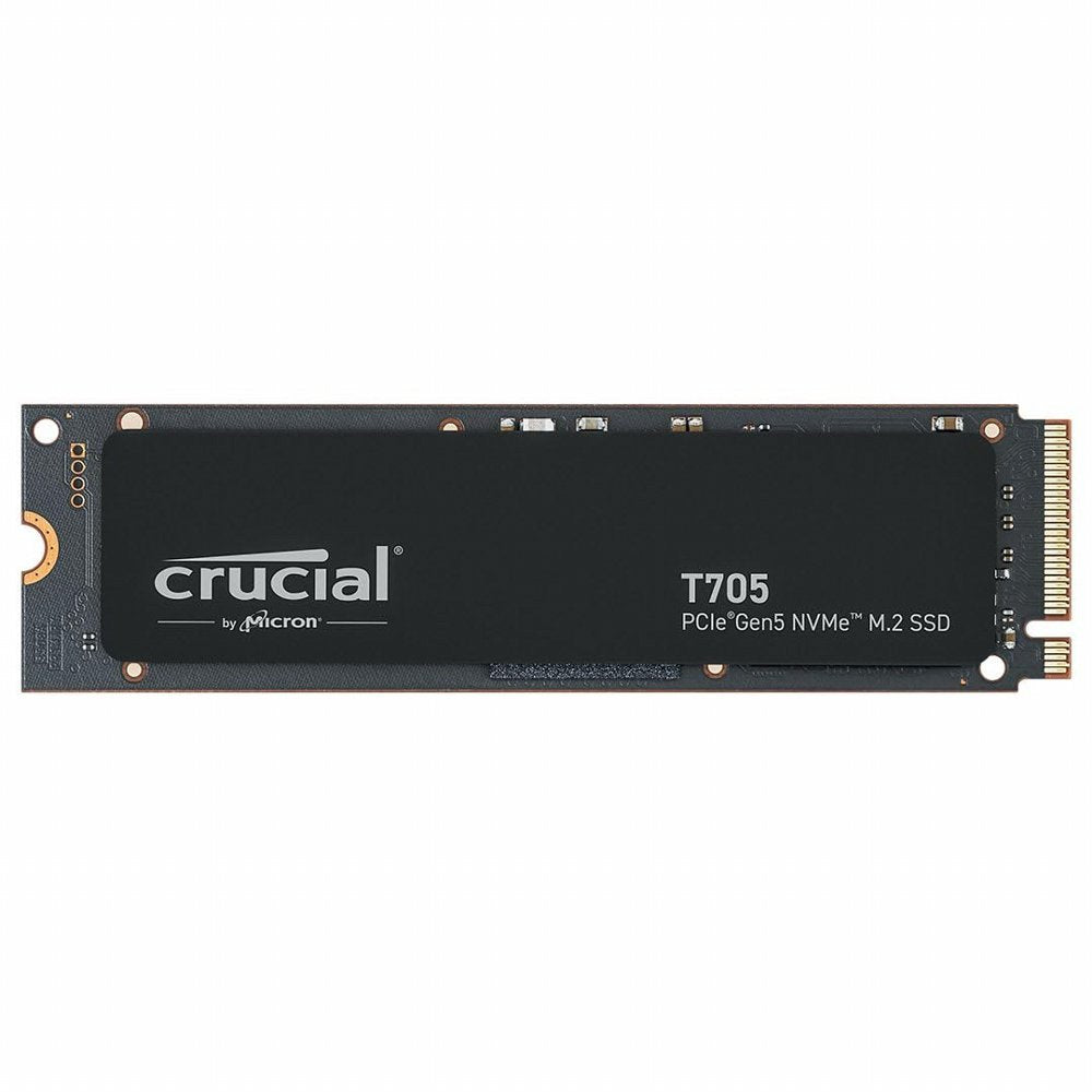 Crucial T705 | 2 TB NVMe SSD | M.2 Gen5 | tot 14.500 MB/s Lezen | tot 12.700 MB/s Schrijven - Matmuis - Matmuis