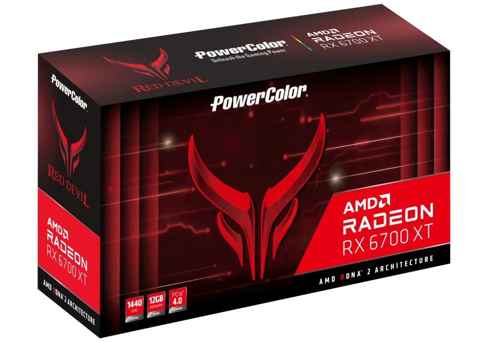 PowerColor Red Devil Radeon RX 6700XT | 12GB GDDR6 VRAM | Videokaart | GPU | AMD - Matmuis - Matmuis