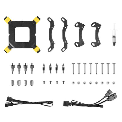 Azza HEX 240mm RGB PWM | All-in-One CPU Waterkoeler - Matmuis