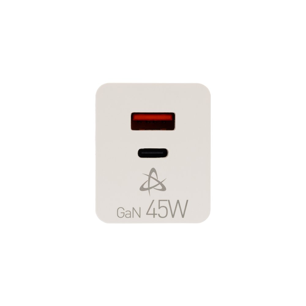 SBOX USB Oplader HC-45 | 45W | USB-A & USB-C (2 Poorten) | Wit
