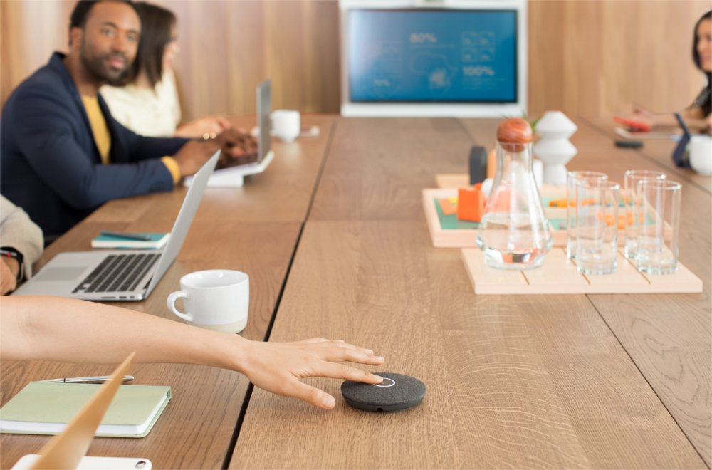 Logitech Rally Mic Pod | Grafiet | Tafelmicrofoon | Professionele Conferentie Audio - Matmuis - Matmuis
