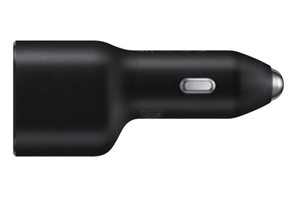 Samsung EP-L4020 | Autolader 25W USB-C & USB-A | Zwart