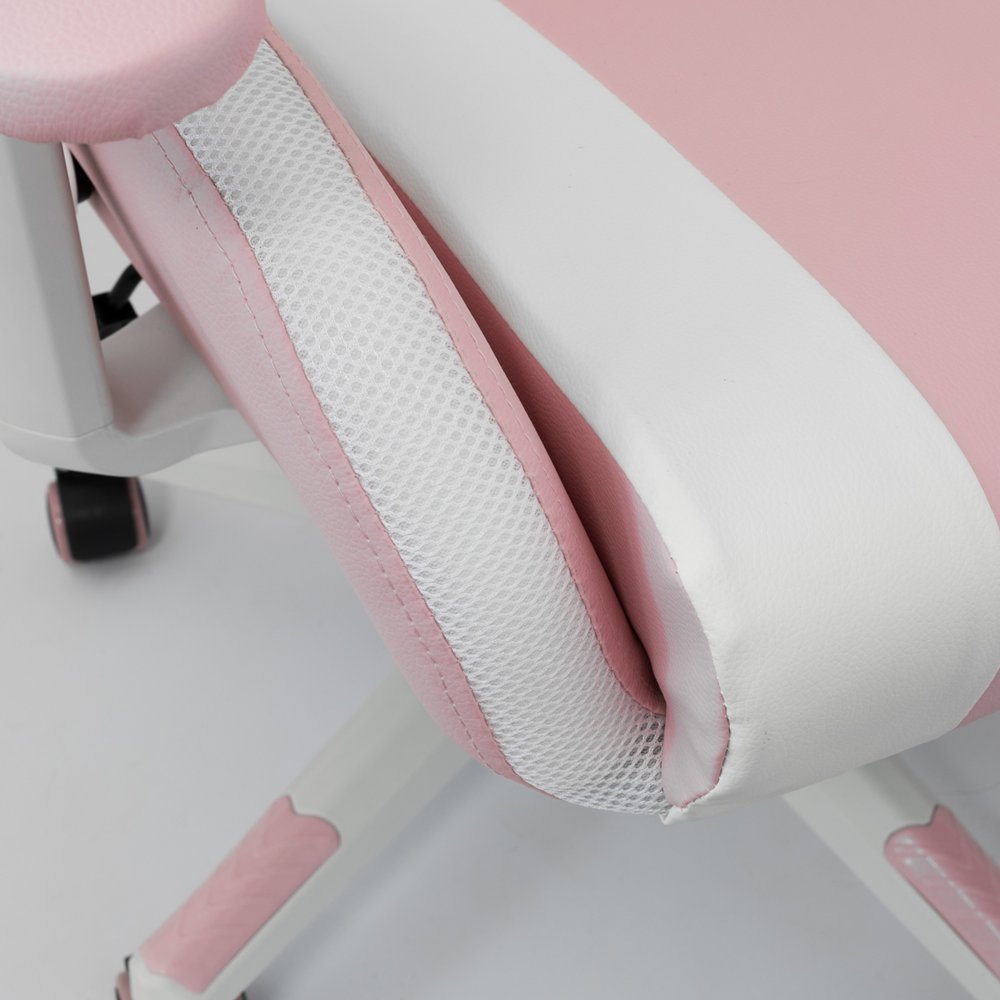 White Shark ROXY | Roze Gamestoel met Verstelbare Rugleuning | Belastbaar tot 120 kg - Matmuis