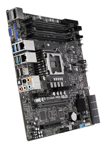 ASUS WS C246M PRO | Socket LGA 1151 | Intel C246 | 4xDDR4 | Micro-ATX | Moederbord - Matmuis - Matmuis