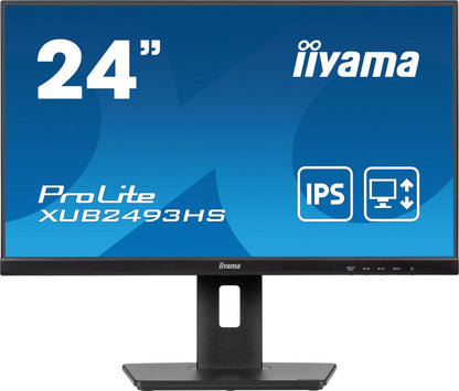 iiyama ProLite XUB2493HS-B6 | 23.8" Full HD IPS Monitor | 1920x1080 | Zwart
