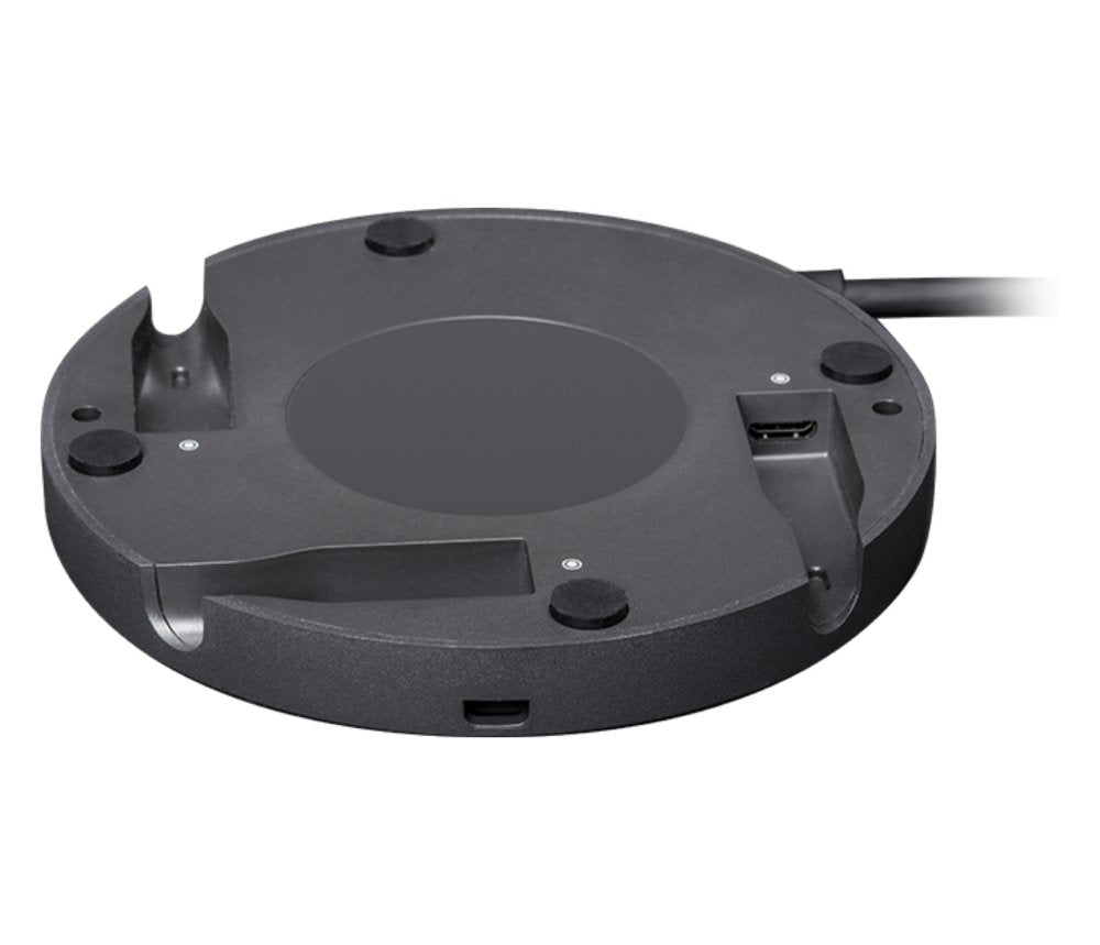 Logitech Rally Mic Pod Hub 939-001647 | Microfoonhub voor Rally-systemen | 3x 12-pins aansluitingen | Onder-tafel montage | Grafiet - Matmuis - Matmuis
