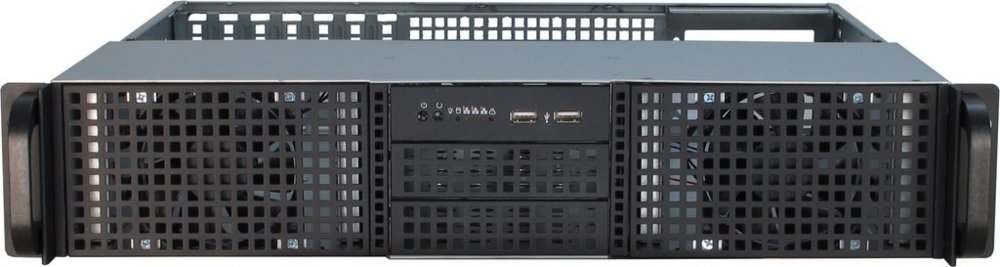 Inter-Tech 2U-20240 | Server Rack Case | Zwart - Matmuis