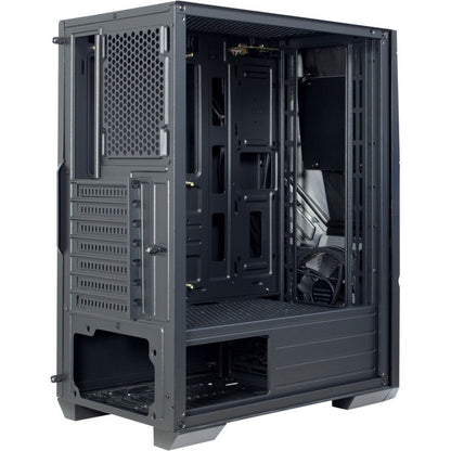Inter-Tech IT-3303 Hornet RGB | Midi Tower Case | Zwart - Matmuis