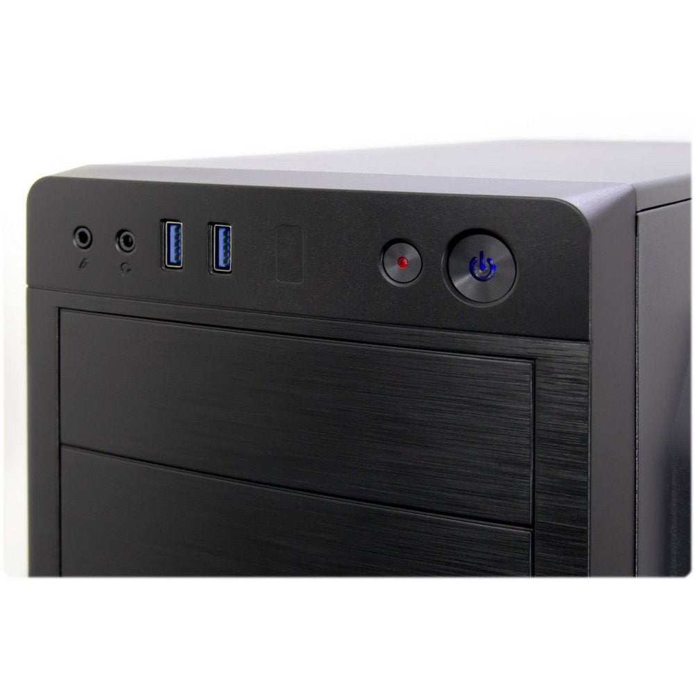 Inter-Tech IT-5916 | Midi Tower Case | 500 Watt Voeding | Zwart - Matmuis