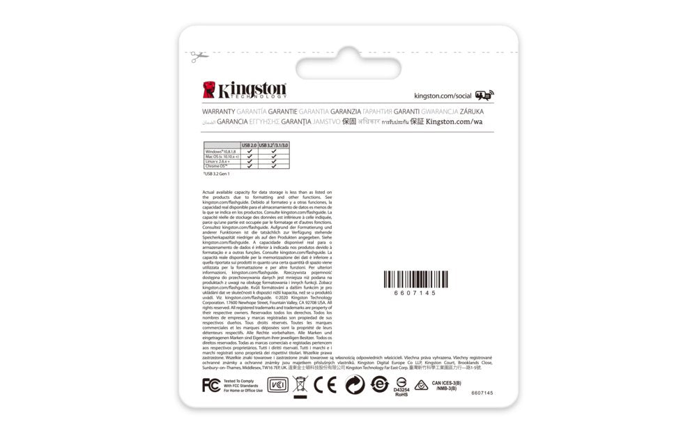 Kingston DataTraveler 70 | 64GB USB-C 3.2 Flash Drive | Zwart - Matmuis - Matmuis