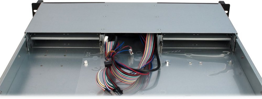Inter-Tech 1U-10240 | Server Rack Case | Grijs | ATX - Matmuis