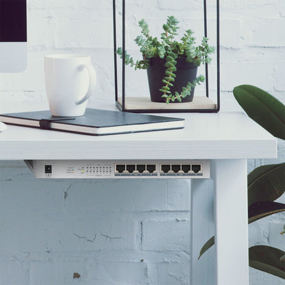 Zyxel GS1008HP | Unmanaged Switch | 8 Poorten | Gigabit Ethernet | PoE - Matmuis