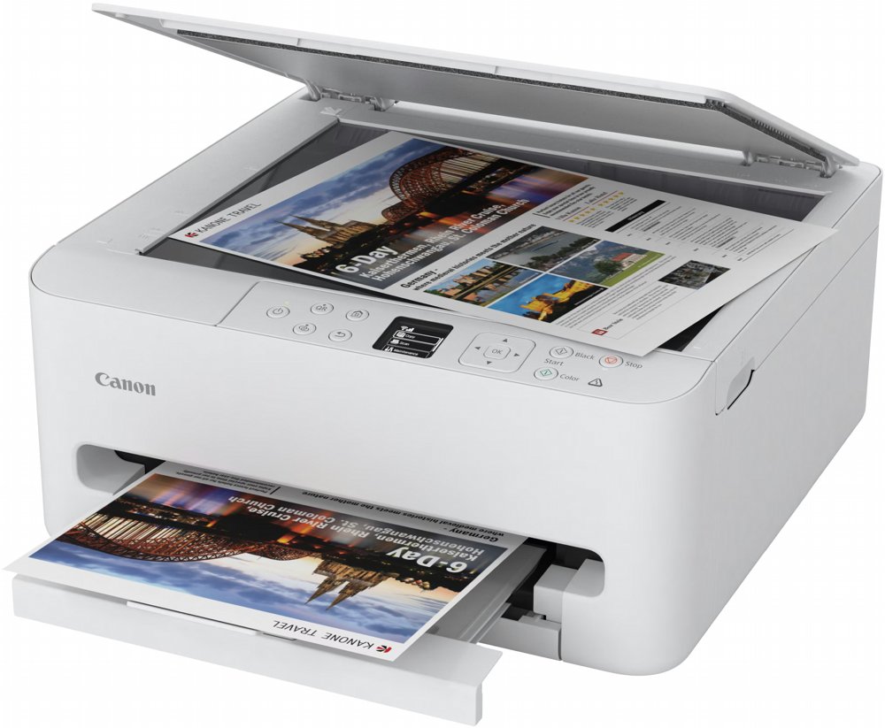 Canon PIXMA TS6550i | All-in-One Inkjetprinter | 1200 x 1200 DPI | Wi-Fi | Kleur - Matmuis - Matmuis