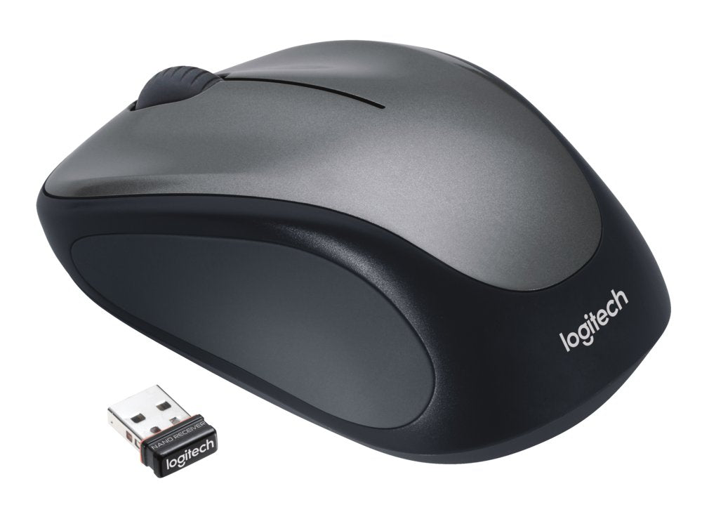 Logitech M235 | Draadloze Muis | Links- en Rechtshandig | RF | 1000 DPI | Zwart - Matmuis