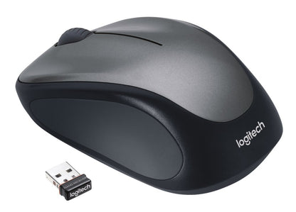 Logitech M235 | Draadloze Muis | Links- en Rechtshandig | RF | 1000 DPI | Zwart - Matmuis
