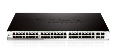 D-Link DGS-1210-52 netwerk-switch Managed L2 Gigabit Ethernet (10/100/1000) 1U Zwart - Matmuis - Matmuis