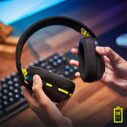 Logitech G435 Wireless Gaming Headset | Bluetooth & Lightspeed | Hoofdband | Zwart - Matmuis - Matmuis