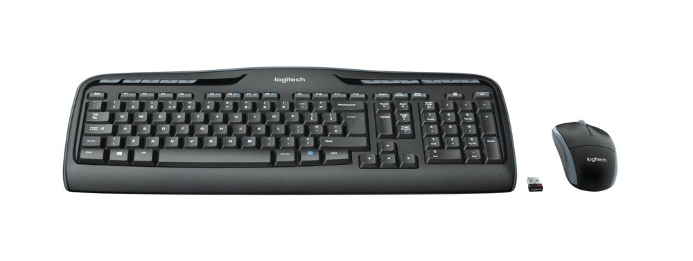 QWERTZ | Logitech MK330 | Draadloze Muis en Toetsenbordcombo | QWERTY - Matmuis - Matmuis