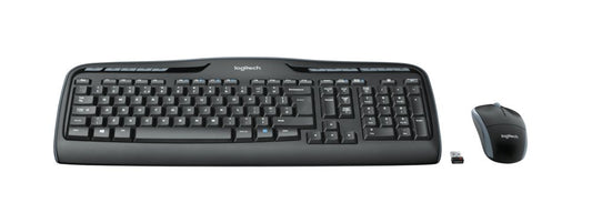 QWERTZ | Logitech MK330 | Draadloze Muis en Toetsenbordcombo | QWERTY - Matmuis - Matmuis