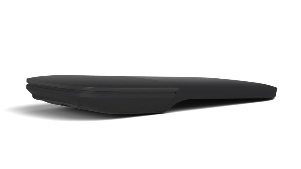 Microsoft Arc Mouse | Draadloze Muis | Links- en Rechtshandig | Bluetooth | 1000 DPI | Zwart - Matmuis - Matmuis