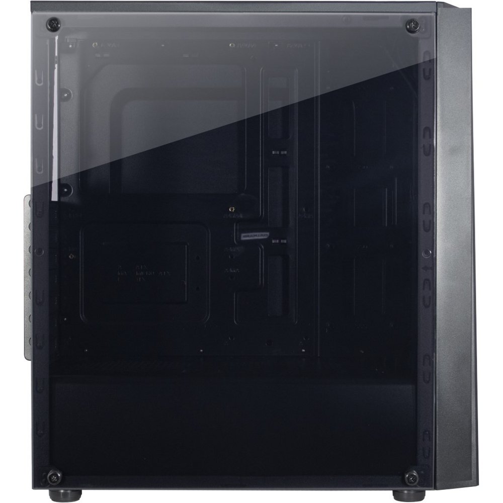 Inter-Tech T-11 Televen | Midi Tower | Zwart - Matmuis