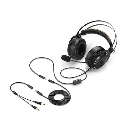 Sharkoon Skiller SGH50 | Over-Ear Gaming Headset 3,5mm Connector | Zwart - Matmuis - Matmuis
