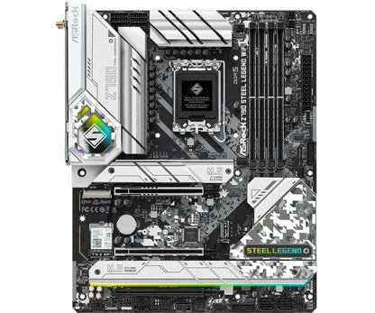 Asrock Z790 Steel Legend WiFi | Socket LGA 1700 | Intel Z790 | 4xDDR5 | ATX | Moederbord - Matmuis - Matmuis