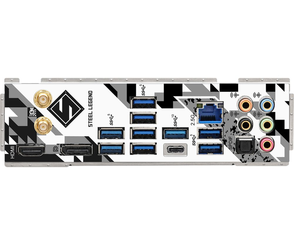 Asrock Z790 Steel Legend WiFi | Socket LGA 1700 | Intel Z790 | 4xDDR5 | ATX | Moederbord - Matmuis - Matmuis