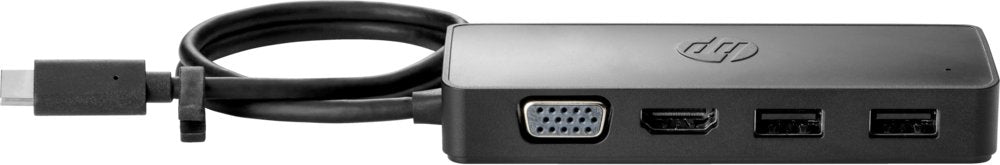 HP 7PJ38AA | Travel Hub G2 | USB-C | Zwart - Matmuis - Matmuis