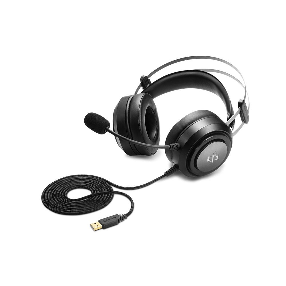 Sharkoon Skiller SGH30 | Bedrade Over-Ear Gaming Headset USB-A | Zwart - Matmuis - Matmuis